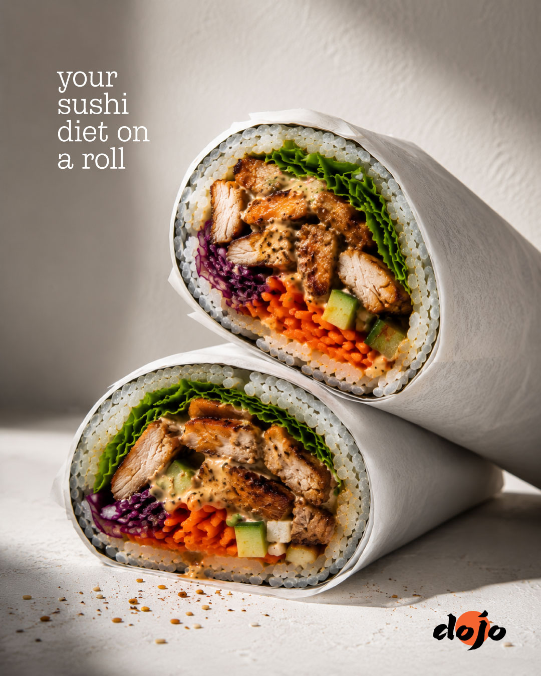 Sushi burritos — dojo collection artwork