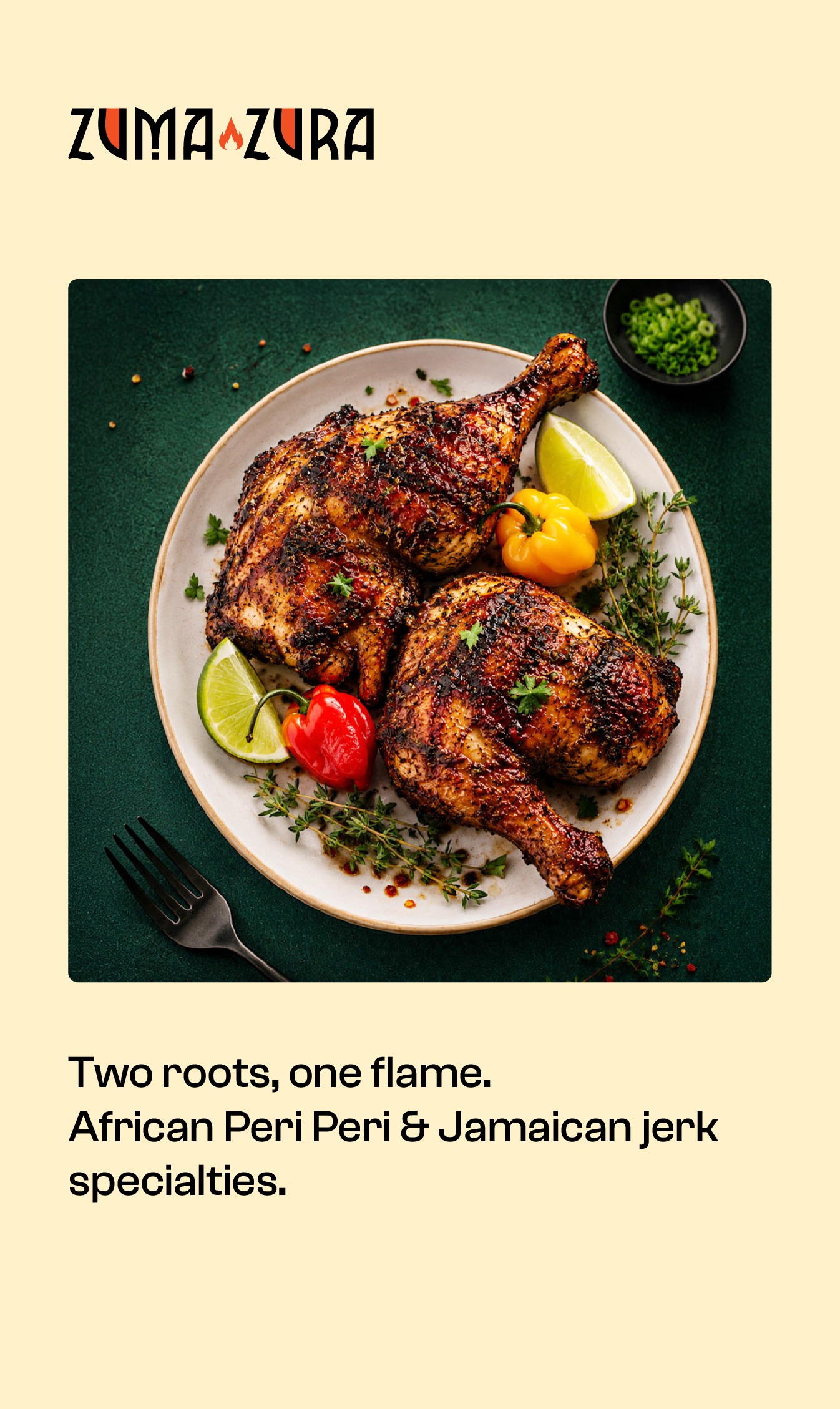 Zuma Zura — Two roots. One flame.