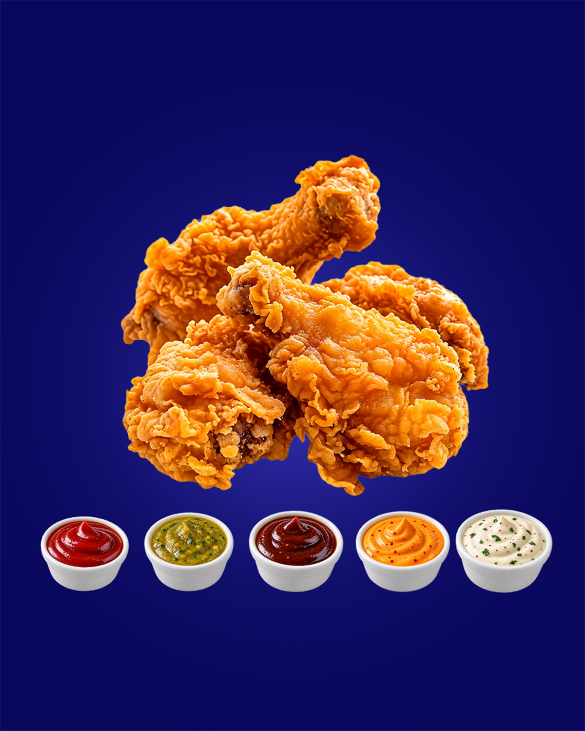 Fried chicken & sauces — jojo collection artwork